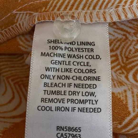 NEW Open Edit Coral Floral Geometric Sleeveless Cutout Mini Shift Dress Size S - Picture 5 of 5